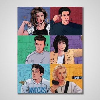 Friends Ruhunu Duvarına Taşı