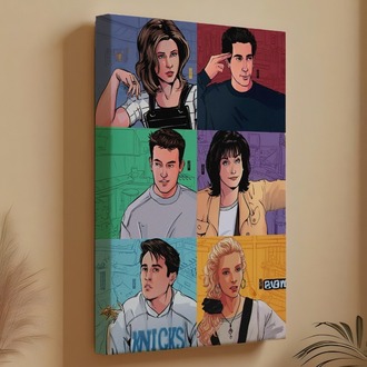 Friends Ruhunu Duvarına Taşı