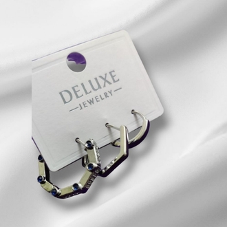Çelik şık Silver küpe