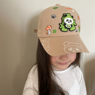 Oyuncaklı unisex çocuk şapkası