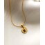 Winel gold harfli kolye