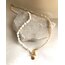 Pearl natural harf detay kolye
