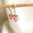 Strawberry murano çift küpe