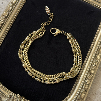 Üçlü Görünüm Bileklik | 14k xuping