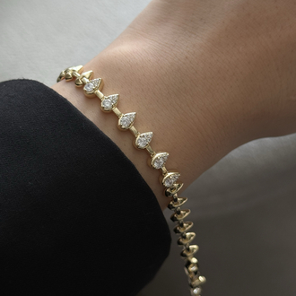 Damla Bileklik | 14k