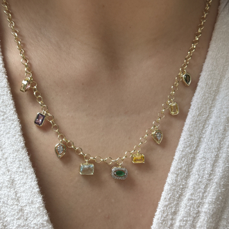 Multicolor Kolye | 14k vip