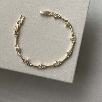 Mini stars bileklik | 14k 
