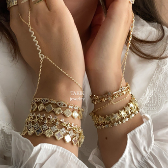 Mini stars bileklik | 14k 