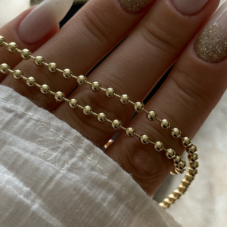 Topçuk Kolye | 14k vip