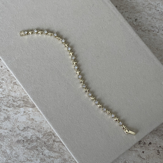 Mini stars bileklik | 14k