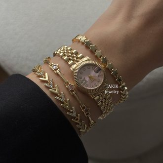 Balık Desen Bileklik | 14k xuping