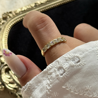Baget Suyolu Yüzük 14k xupin