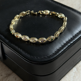 Rainbow Eyes Bileklik | 14k vip