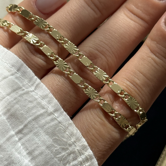 Yıldız İşlemeli Kolye | 14k vip