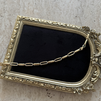 Oval Detay Bileklik | 14k vip