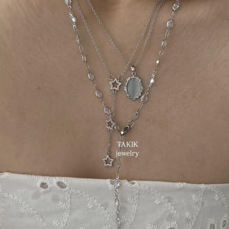 Opal Taş Marta Kolye | Çelik