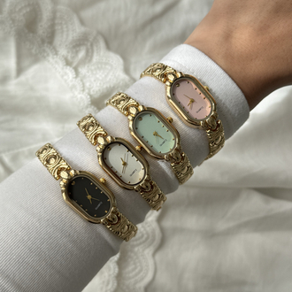 Ofilia Vintage Saat | Çelik