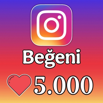 Instagram Beğeni • [5.000 Adet]