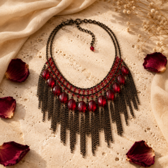 Midnight Scarlet Kolye