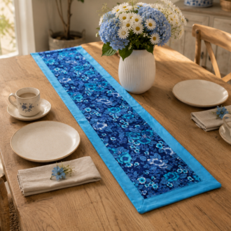 Blue Garden 21x147 cm Runner