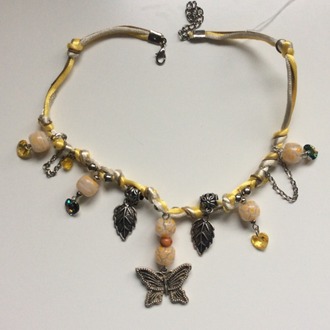 Butterfly Charm Kolye