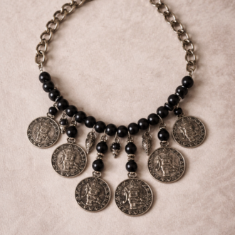 Obsidian Empire – Vintage Statement Kolye