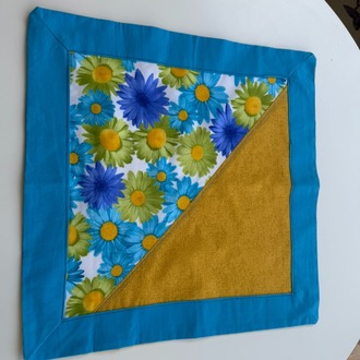 Blue Garden Duo | 44×44 cm Runner