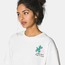 Vrl Kadın T-Shirt Beyaz Baskılı Model 