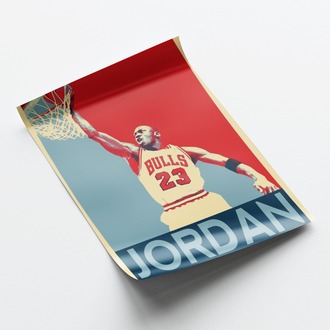 Michael Jordan Tasarım Posteri