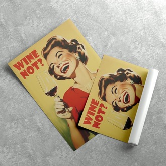 Why Not Retro Poster