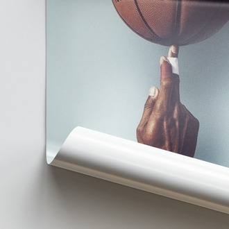Top Döndürme Basket Topu Posteri