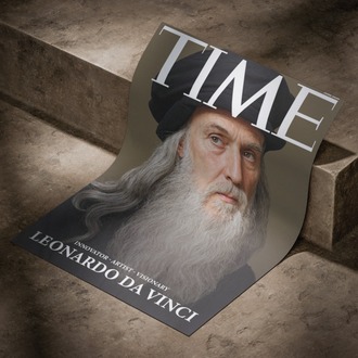 Time Leonardo Da Vinci Posteri