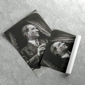 Trendeki Atatürk Posteri