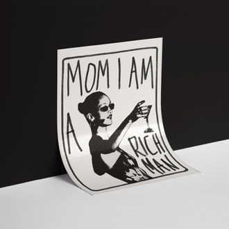 Mom I am A Rich Man Posteri