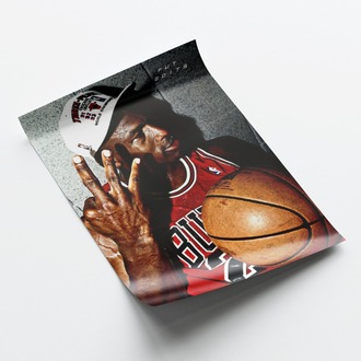 Michael Jordan Triple Double Posteri