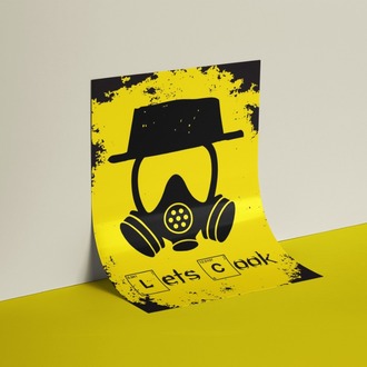 Les't Cook Breaking Bad Poster