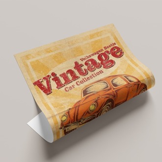 Vintage VosVos Poster