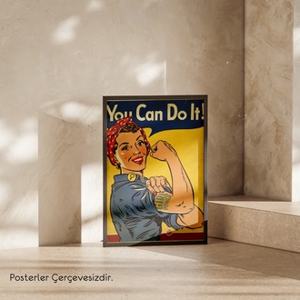 You Can Do It Pop Art Poster
