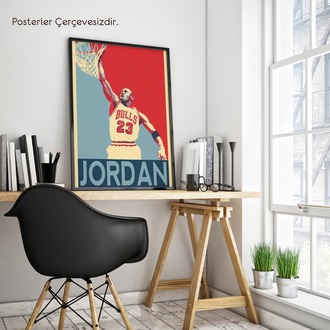 Michael Jordan Tasarım Posteri