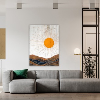 İllüstrasyon Güneş Posteri