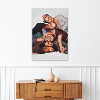 Friends ve Dönem Sanatçıları Çizim Poster