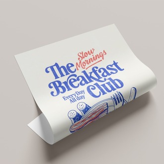 The Breakfast Club Poster