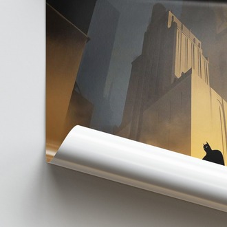 Batman Çizim Poster