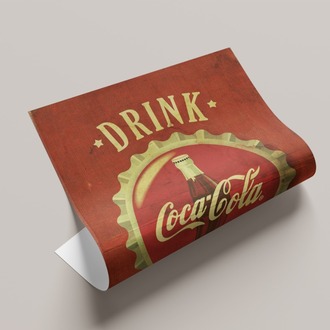 Coca Cola Vintage Poster