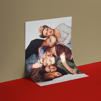 Friends ve Dönem Sanatçıları Çizim Poster