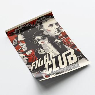 Fight Club Film Afiş Tasarımı Poster