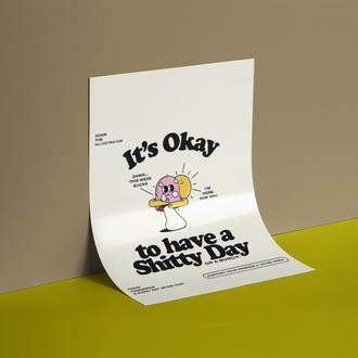 It's Okey Poster Çizimi