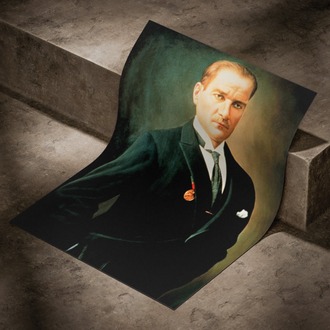 Renkli Atatürk Posteri
