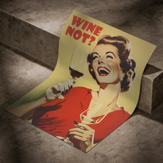 Why Not Retro Poster