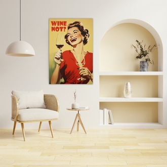 Why Not Retro Poster